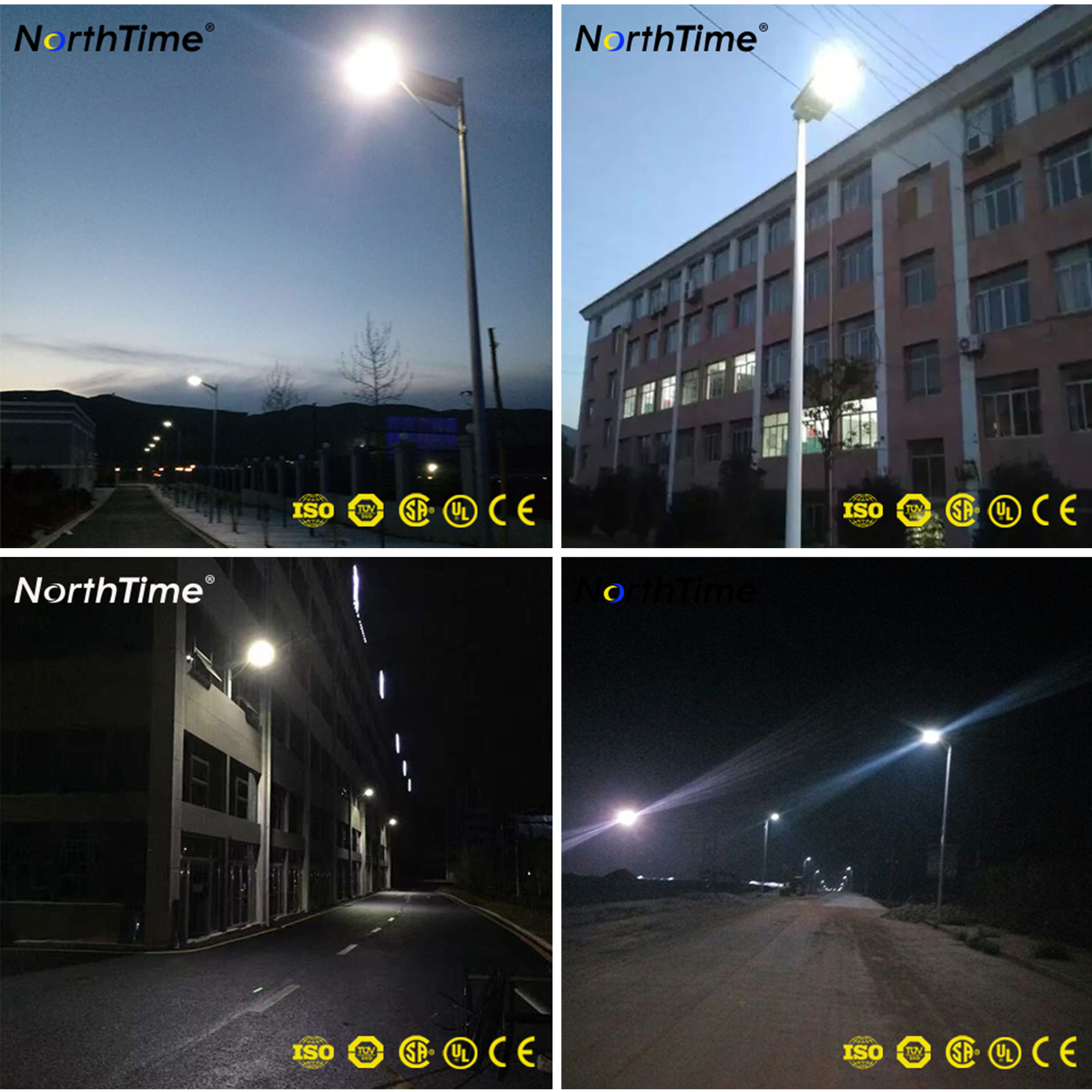 High lumens solar street light projects High lumens solar street light projects