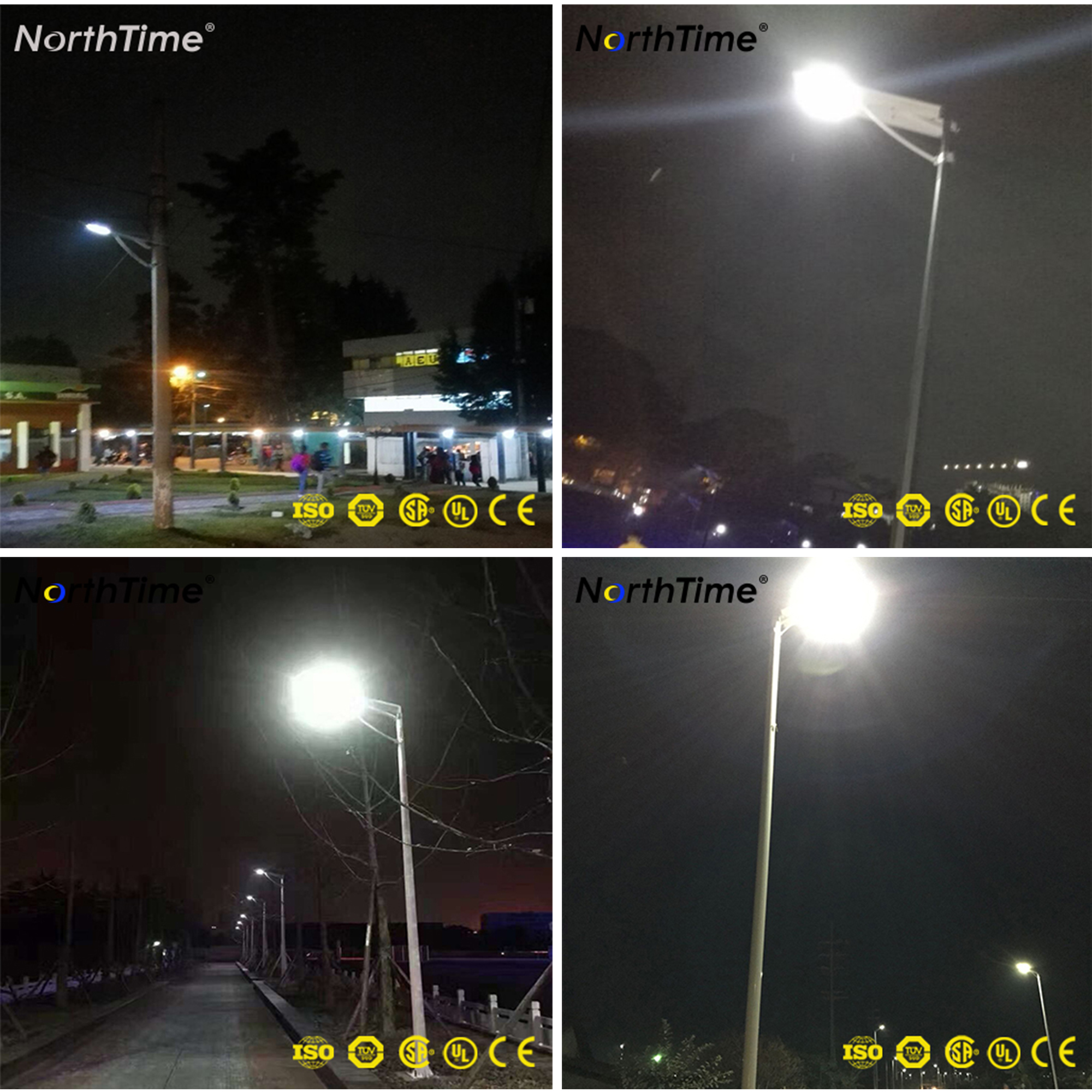 All in one solar street light projects All in one solar street light projects